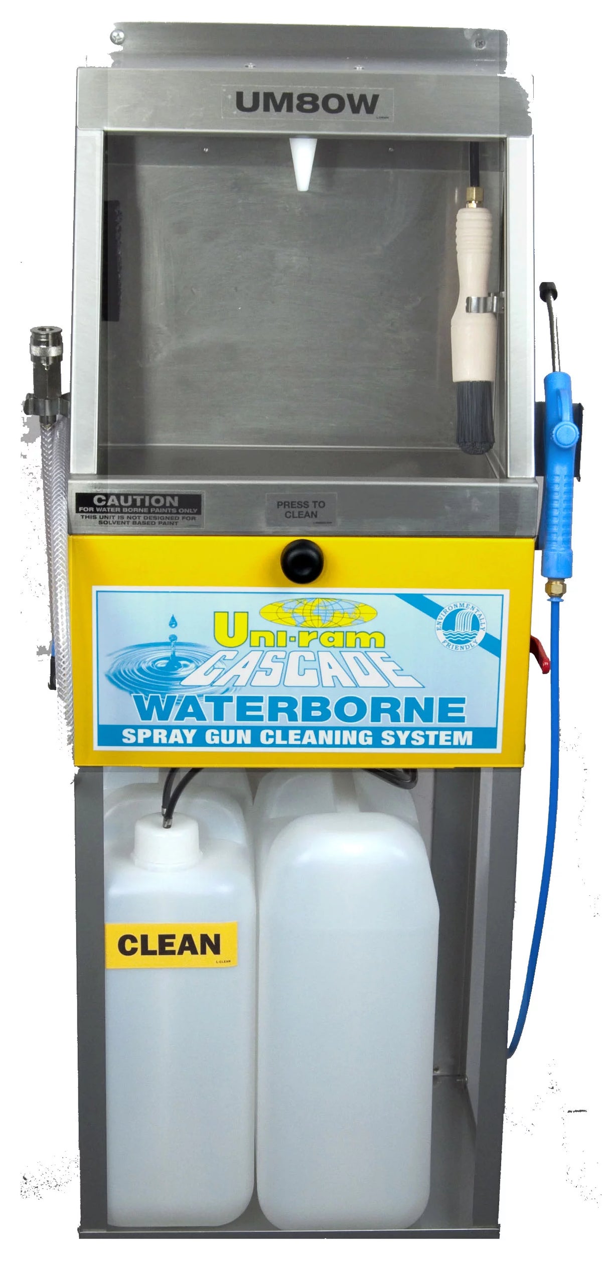 Uni-Ram Wall Mounted Waterborne Spray Gun Cleaner - UNUM80W