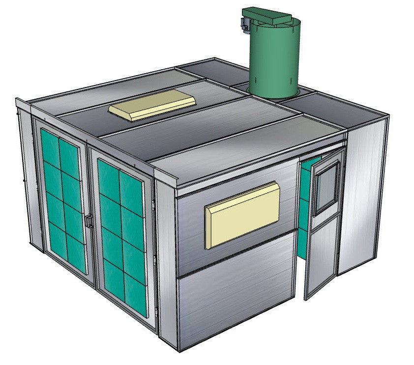 Motorcycle Paint Booth PBMC13813