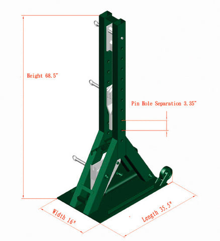 FLOOR PULLING POST