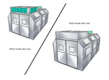 Semi Down Draft Paint Booth PBSD141129B