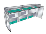 Side Down Draft Paint Booth - PBSDD181126B