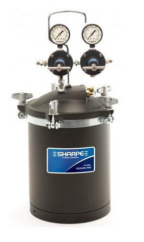 SHARPE 2.5 GALLON PRESSURE TANK (w/DUAL REG) - SH24A557