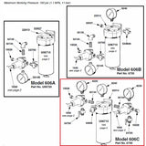 Sharpe SHARPE 606C AIR CONTROL UNIT -  SH6740