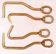 KEYSCO SHEET METAL HOOK 4-PIECE ASSORTMENT -  KE77060
