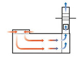 PBSD13823FT Semi-down Paint Booth