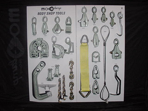 MO-CLAMP #10 TOOL BOARD W/TOOLS PU5078