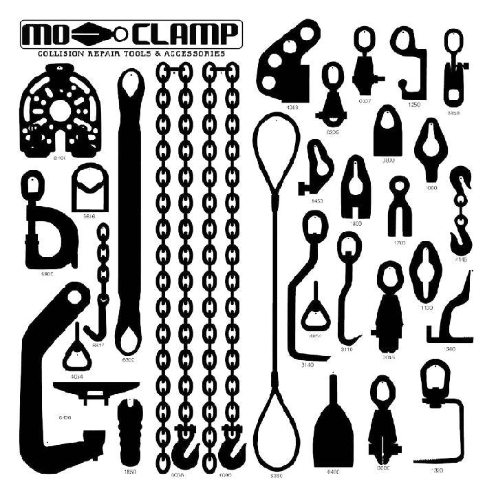 MO-CLAMP DELUXE #1 TOOL BOARD w/TOOLS PU5013