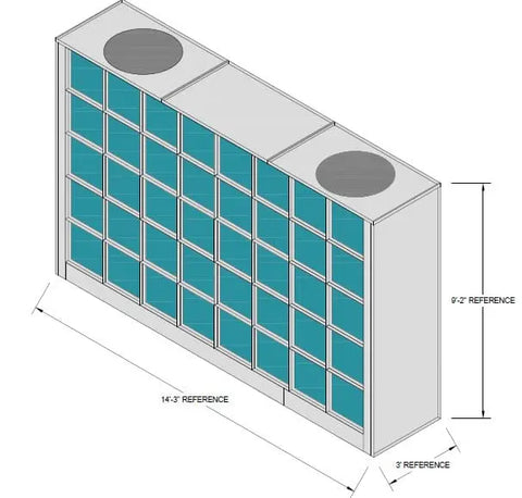 Filter Wall / Exhaust Box - FW1493
