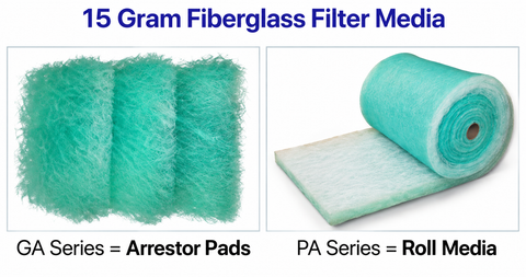 15 Gram Exhaust Filters 