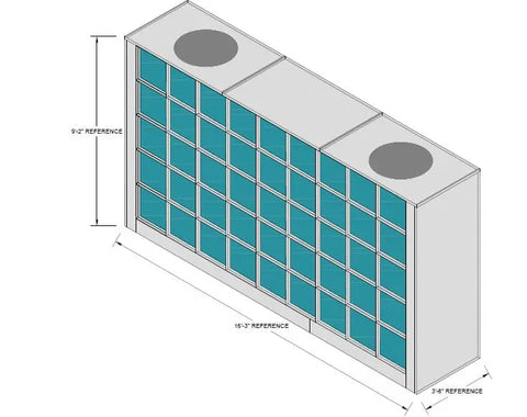 Filter Wall / Exhaust Box - FW1694