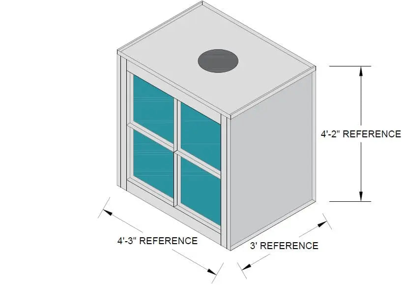 Filter Wall/ Exhaust Box - FW443