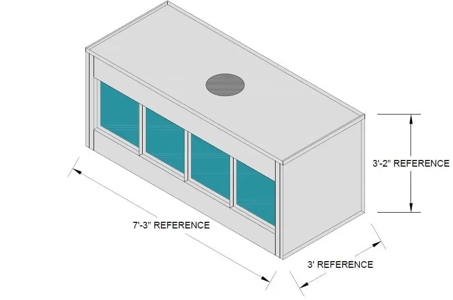 Filter Wall / Exhaust Box - FW733
