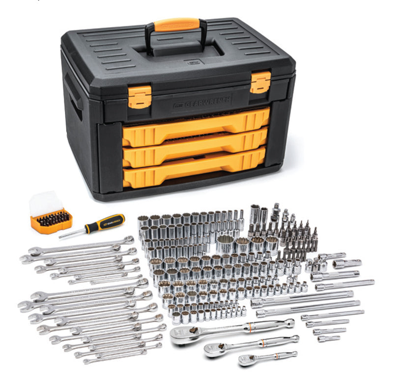 Gear Wrench 243 Piece Mechanic's Tool Set & Storage Box - GWR80972
