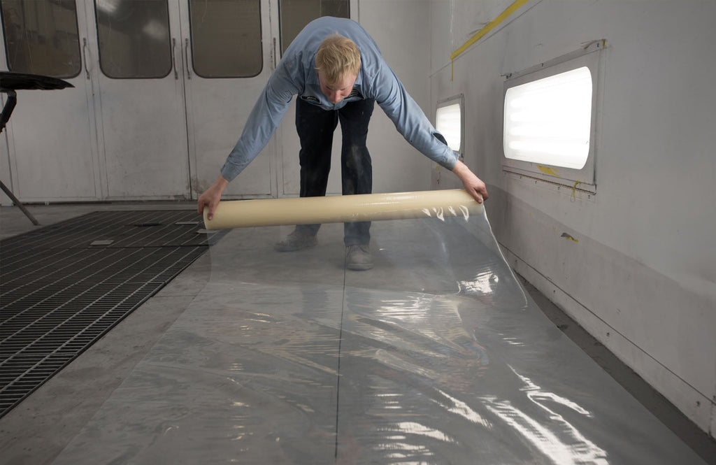 Paint Booth Self-Adhesive Films and Coatings