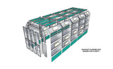 Truck Side Down Draft Paint Booth -PBTSDD161764