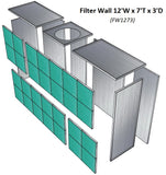 Exhaust Filter Wall