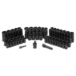 Grey Pneumatic 81 Piece 3/8" Drive Complete Impact Socket Set - GP1281