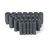 Grey Pneumatic  26 Pc. 1/2" Drive Deep Length Metric Socket Set GP1326MD