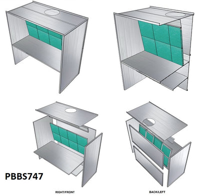 Bench Style Paint Booths