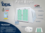 IDeal A-Frame Cross Flow Paint Booth