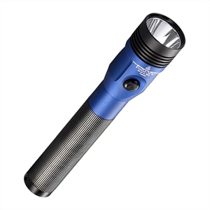 Stinger® LED HL™ Rechargeable Flashlight - 120/DC, PiggyBack Holder - BLUE -  STL75476