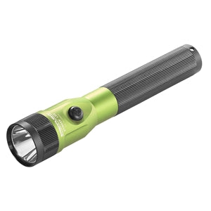Stinger LED Flashlight with AC/DC Cords and PiggyBack Charger  LIME GREEN  - STL75636