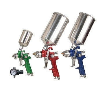 TITAN 4- PC HVLP GUN KIT / COLOR CODED W/CS - TL19221