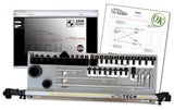 ALLVIS-TEC 0200-M  MEASURING SYSTEM W/ DATABASE /PRINT OUT/ COMPUTER PROGRAM